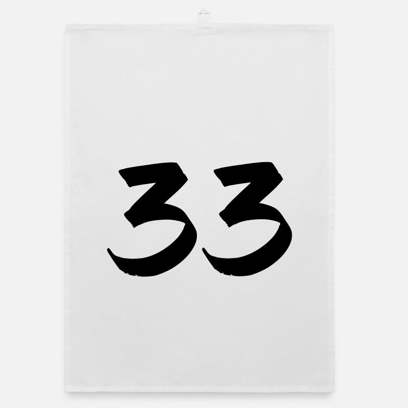 33 Organic dish towel