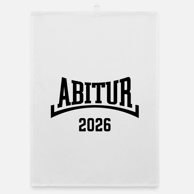 Abitur 2026 (Abiturient / Abi 26 / Konkav / B) Torchon bio