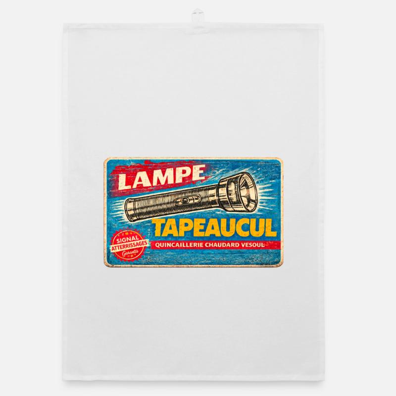 Lampe Tapeaucul – Reference 7eme compagnie Torchon bio
