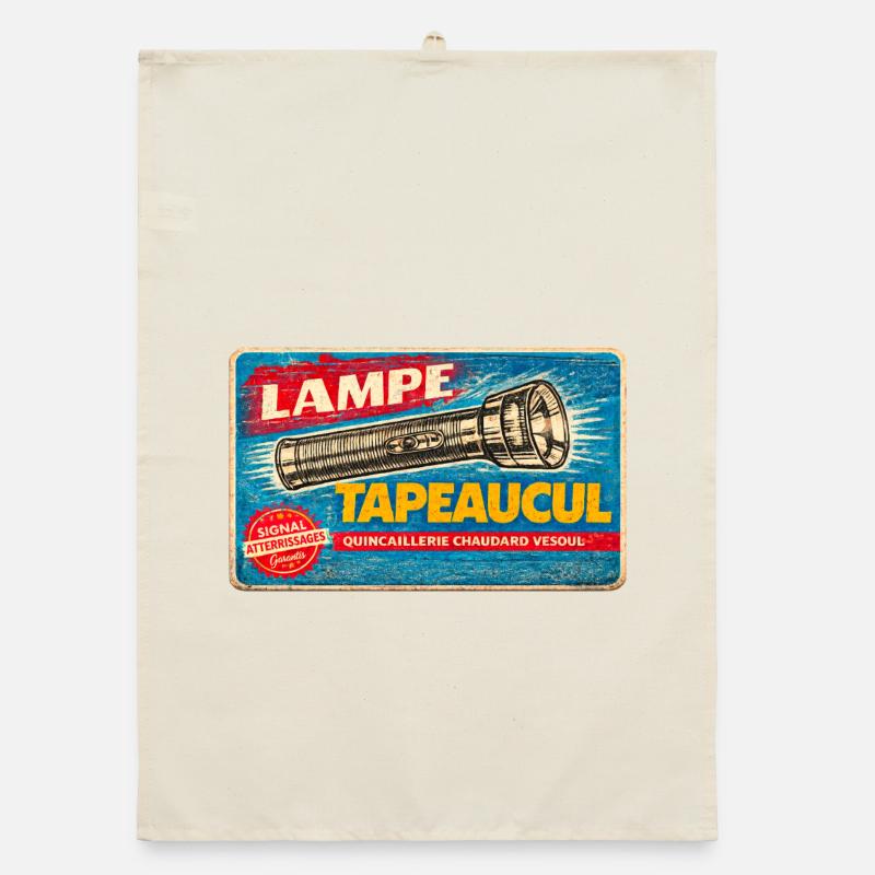 Lampe Tapeaucul – Reference 7eme compagnie Torchon bio