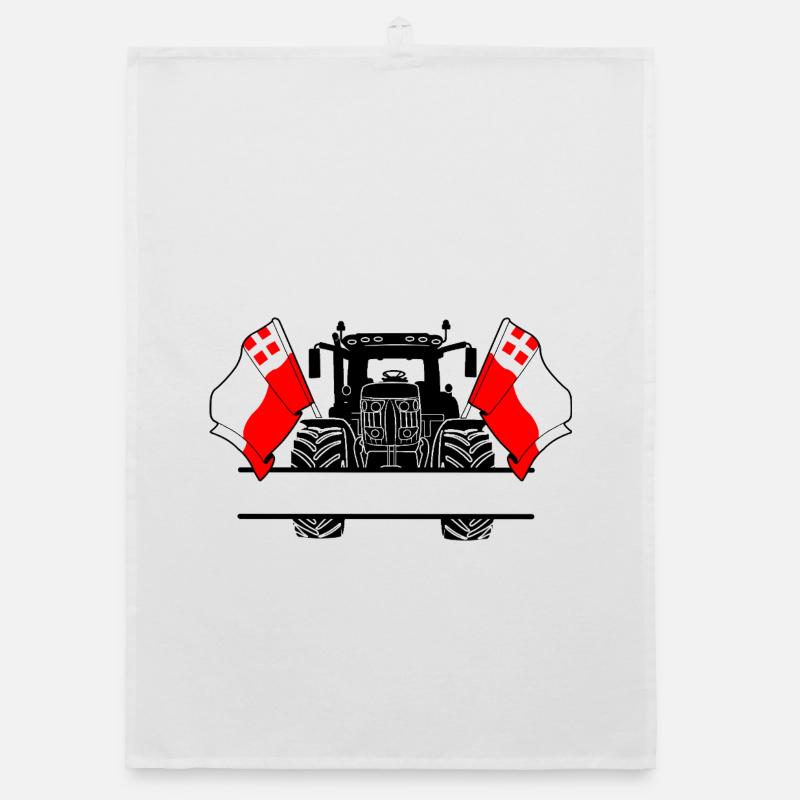 Utrecht_Tractor_Custom_Edition Organic Geschirrtuch