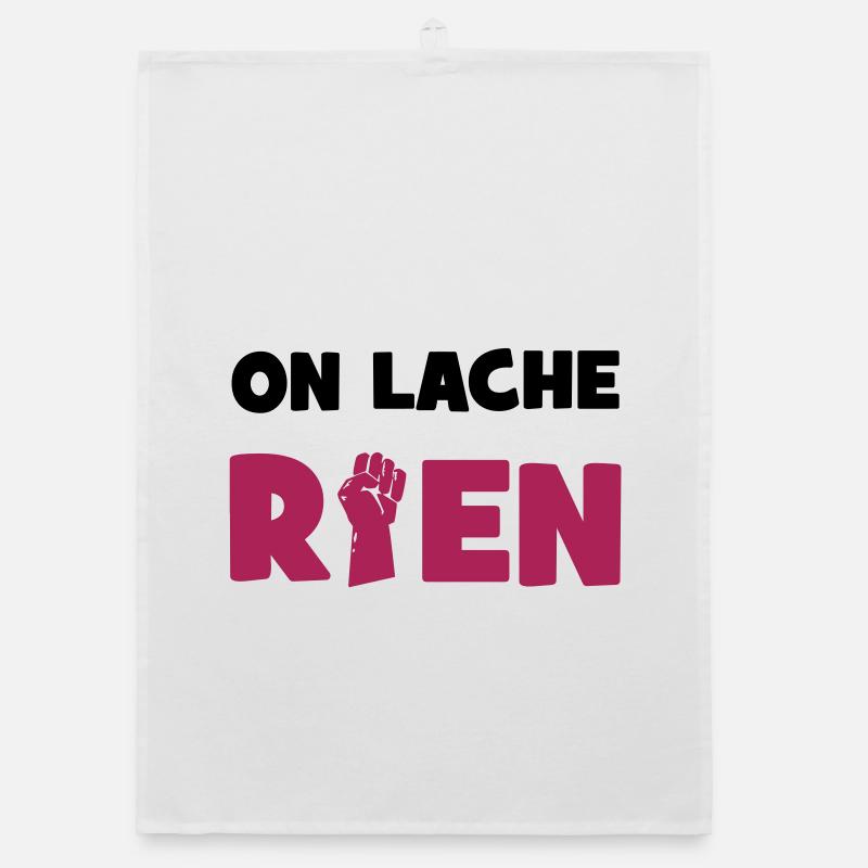 On lâche rien ! Torchon bio