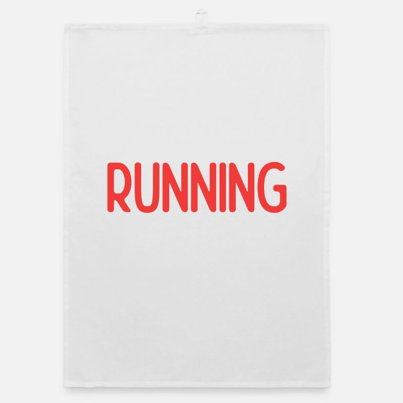 Courir, c’est ce que je fais Torchon bio