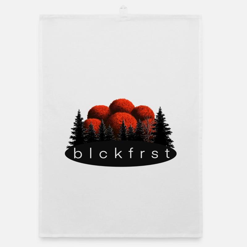 blckfrst clear - Organic Geschirrtuch - Weiß