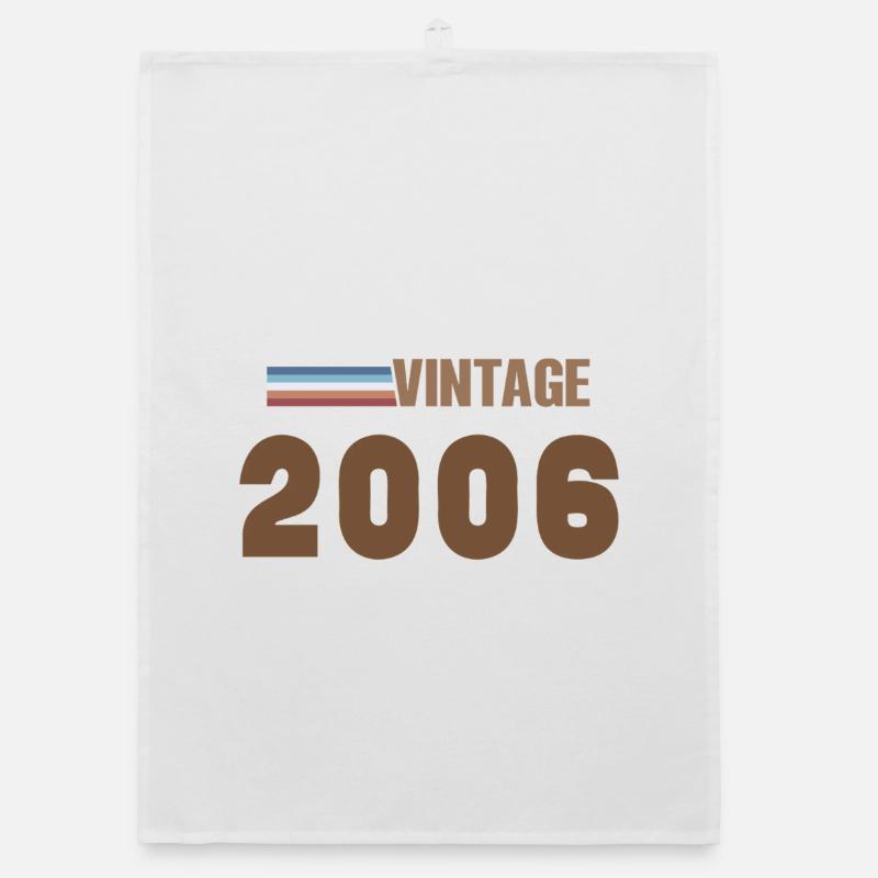 20 Years 2006 Handwritten Script T-Shirt Organic dish towel