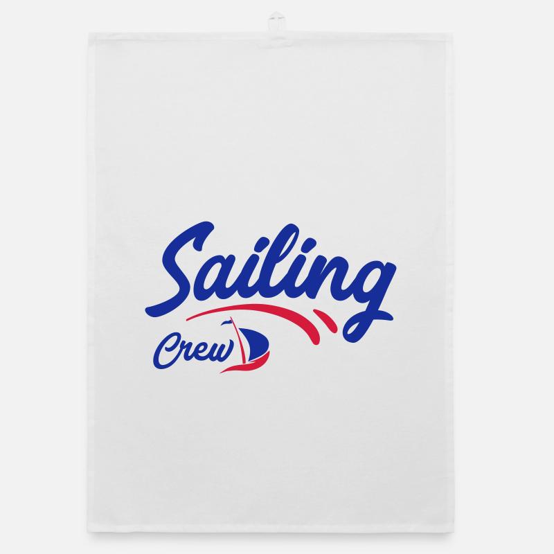 sailing Organic dish towel