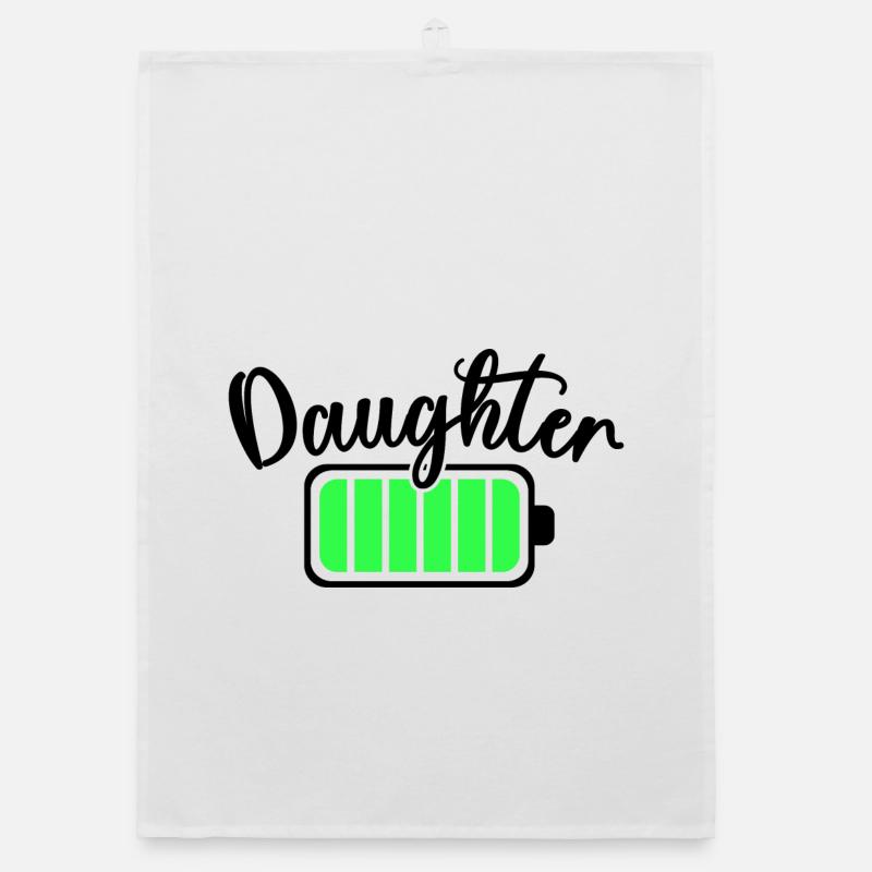 Neon Bar Equalizer Pattern Organic dish towel