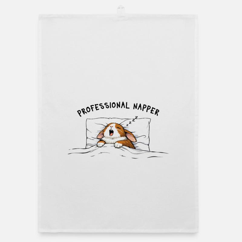 Professional Napper Sleep Bunny Bunny Rabbit Organic dish towel