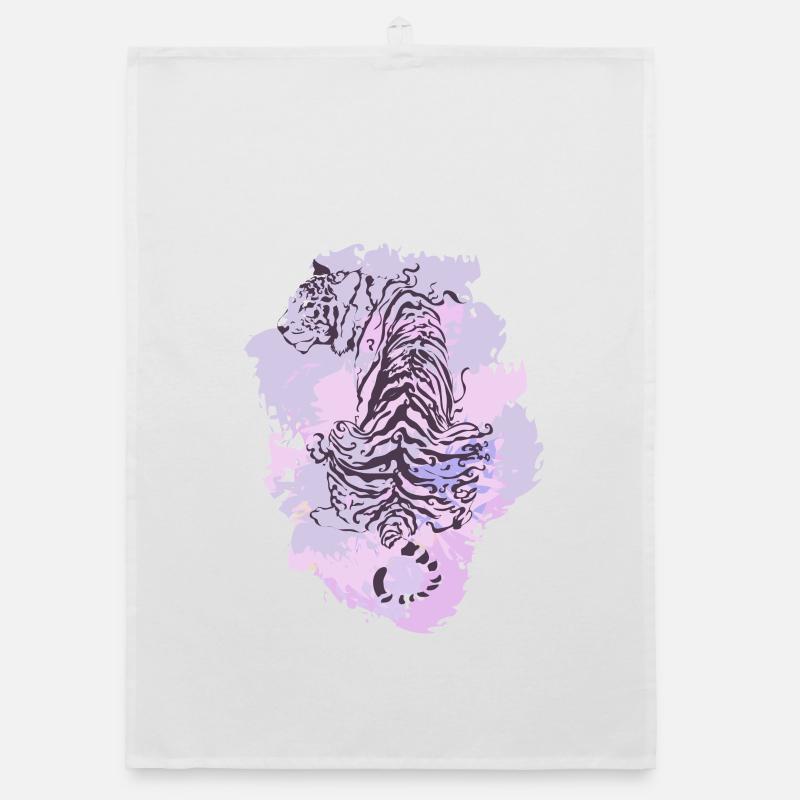 Violet tigre Torchon bio