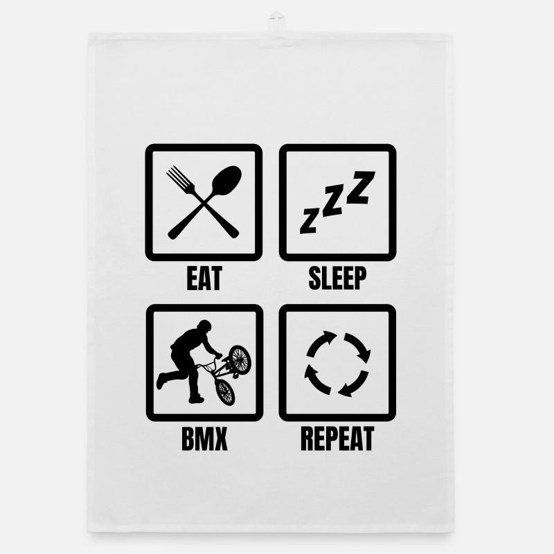 BMX Zeitplan Organic Geschirrtuch