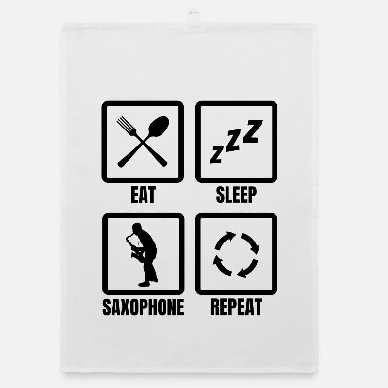 Saxophonists Schedule Organic dish towel