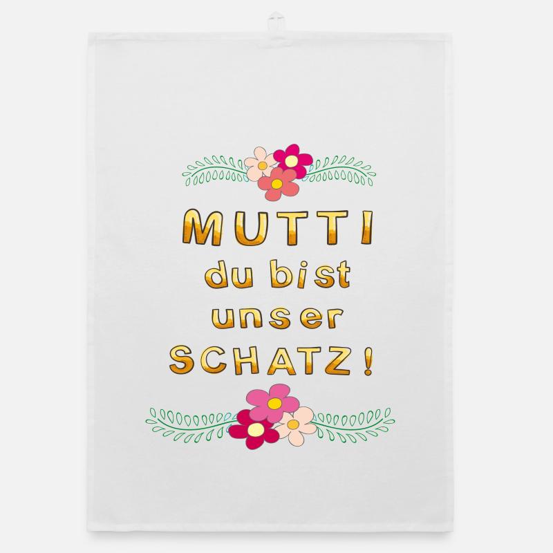 Mutti, Muttertag Organic Geschirrtuch