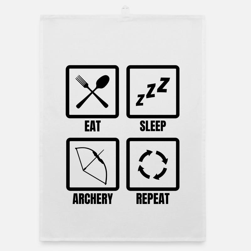 Bogenschütze Routine Organic Geschirrtuch