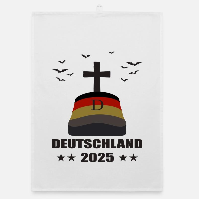 Germany Grave 2025 Organic dish towel