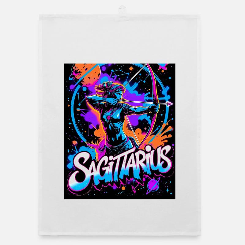 Sagittarius Organic dish towel