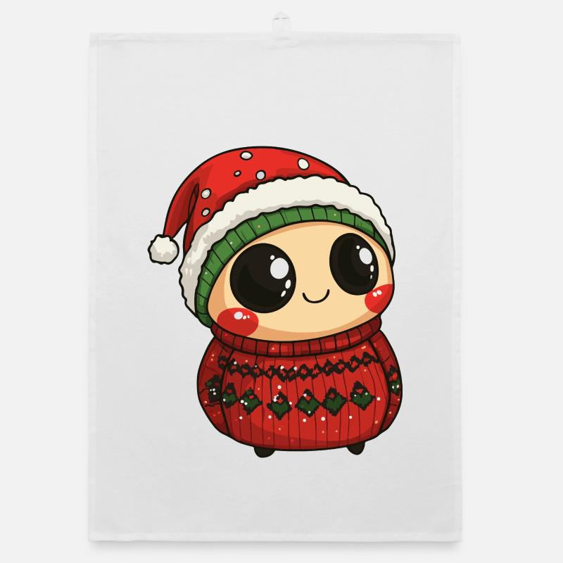 Noël de Ladybug Torchon bio