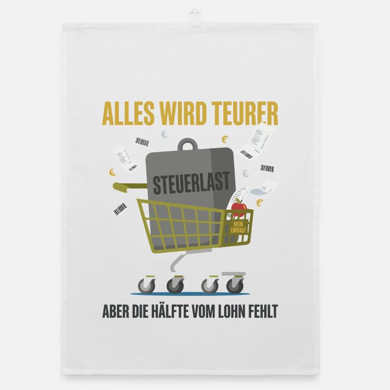 Tout devient de plus en plus cher Torchon bio