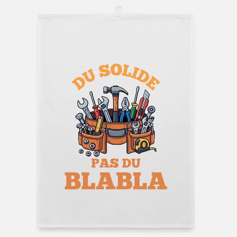 Outils Solides Pas de Bla Bla Torchon bio