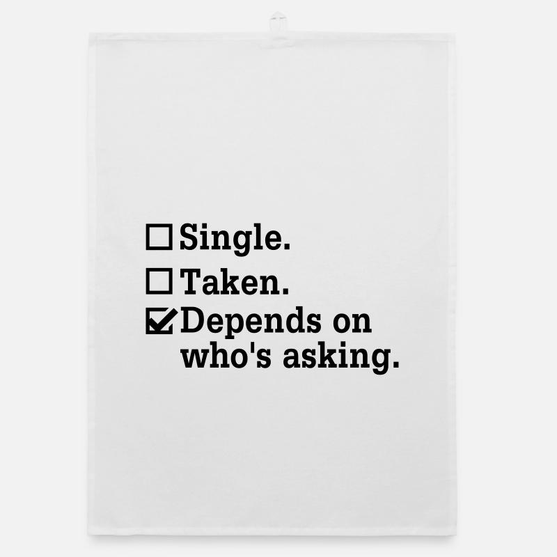 Célibataire? - Équipe d’enterrement de vie de garçon Torchon bio