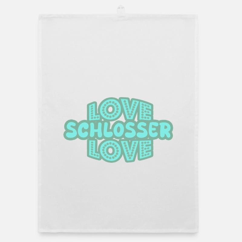 Gift for locksmith Organic dish towel