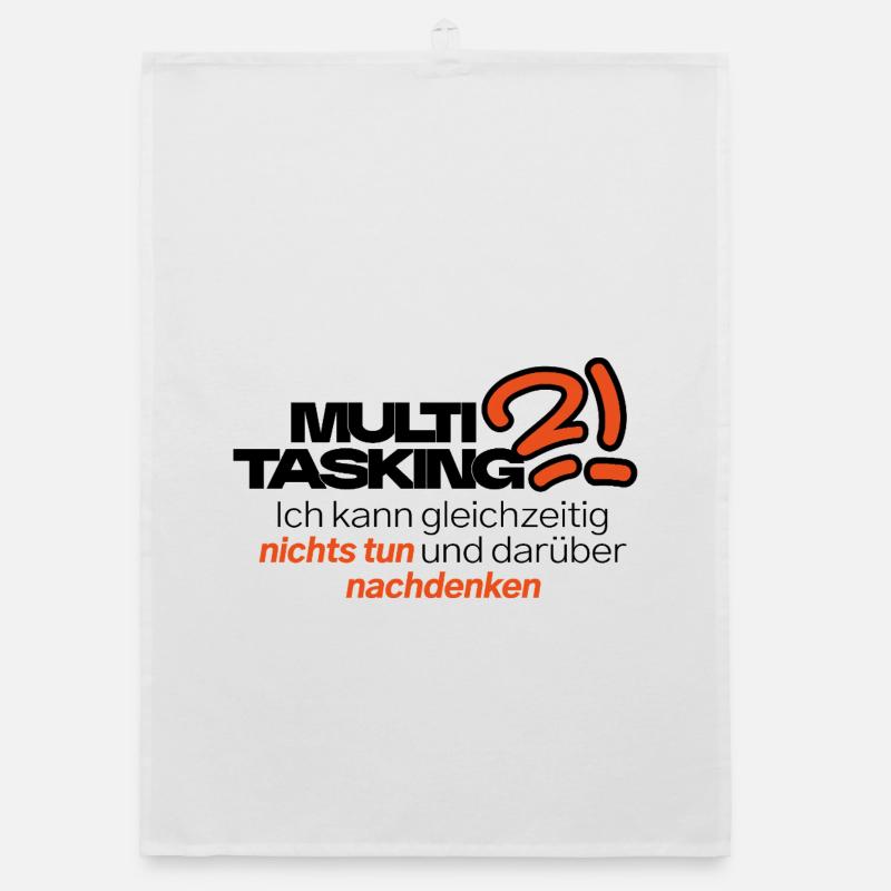 Multitask in style Organic dish towel