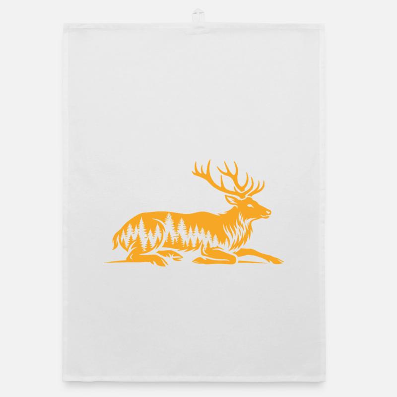  Hirsch Organic Geschirrtuch