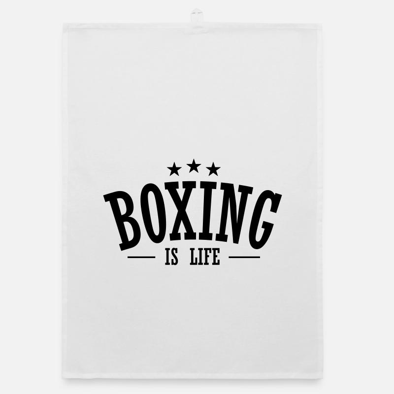 La boxe c'est la vie / La boxe c'est la vie Torchon bio