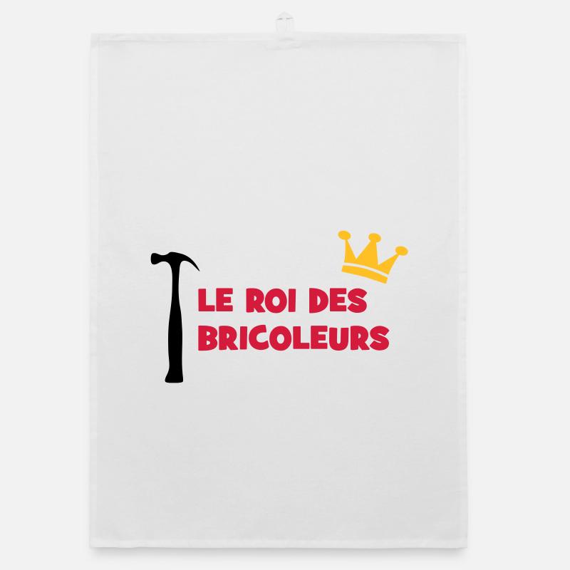 Le Roi des Bricoleurs Torchon bio