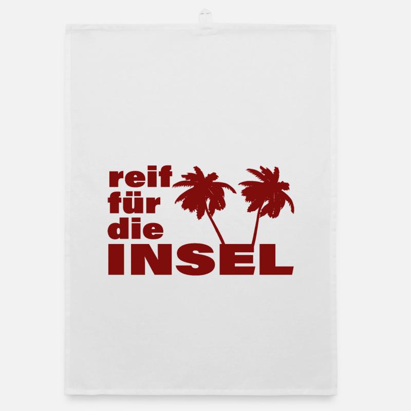 READY FOR THE ISLAND Organic dish towel