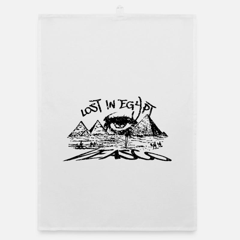 Lost in Egypt Organic dish towel