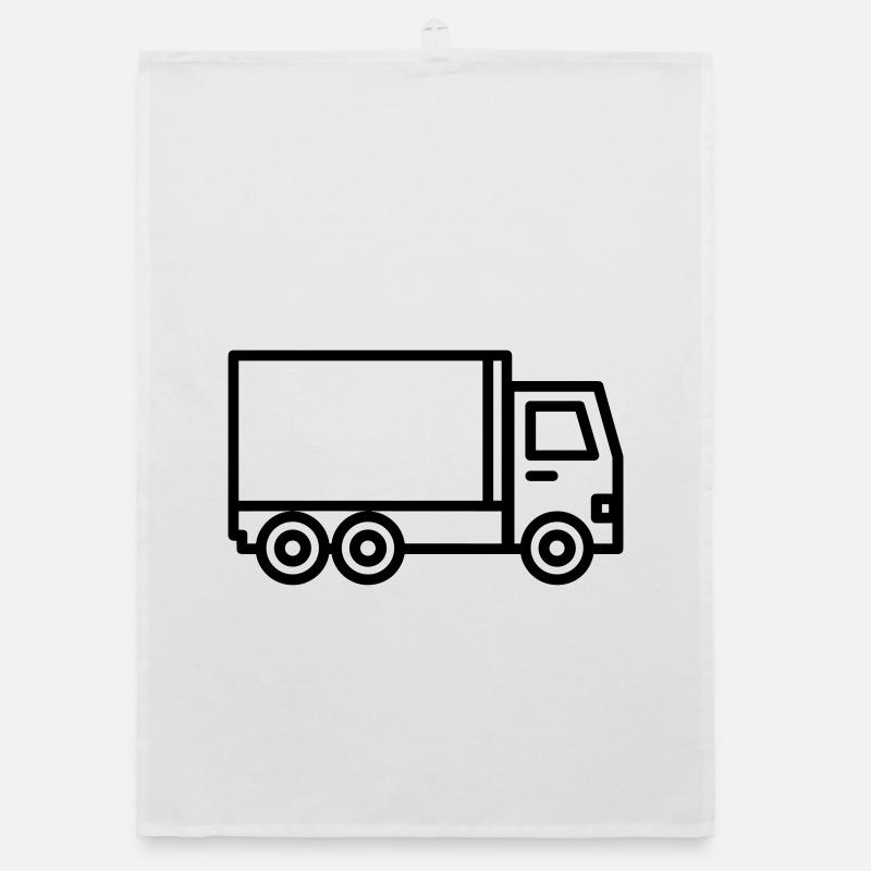 truck Organic dish towel