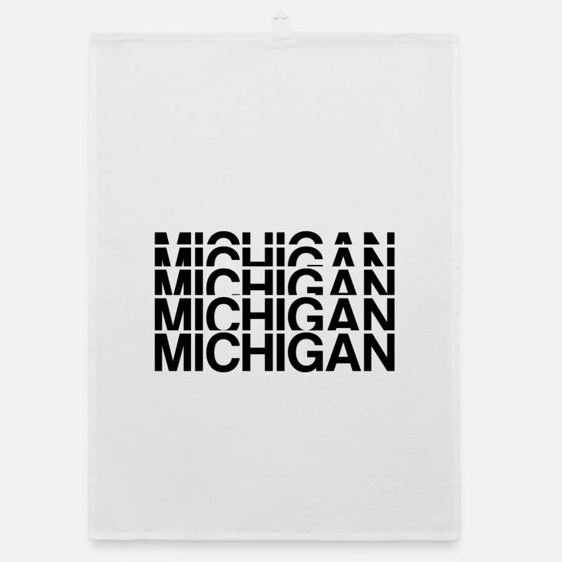 Séquence de la ligne du Michigan Torchon bio