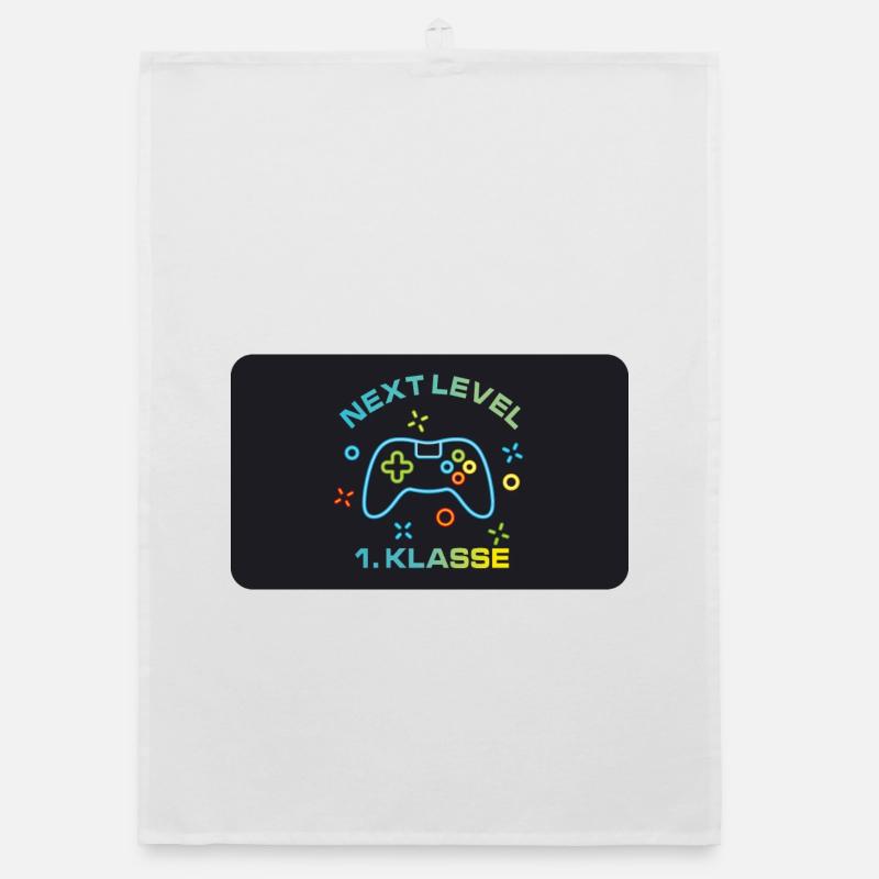 Spielecontroller - Next Level 1. Klasse Organic Geschirrtuch