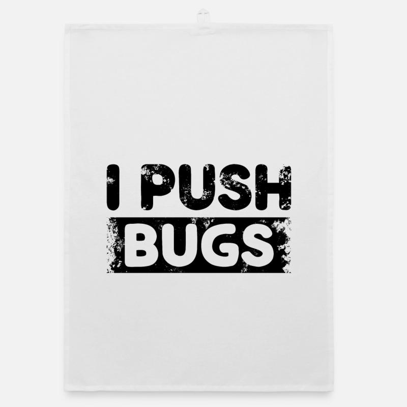 I Push Bugs Organic Geschirrtuch