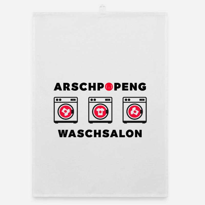 Arschpopeng Laundromat Organic dish towel