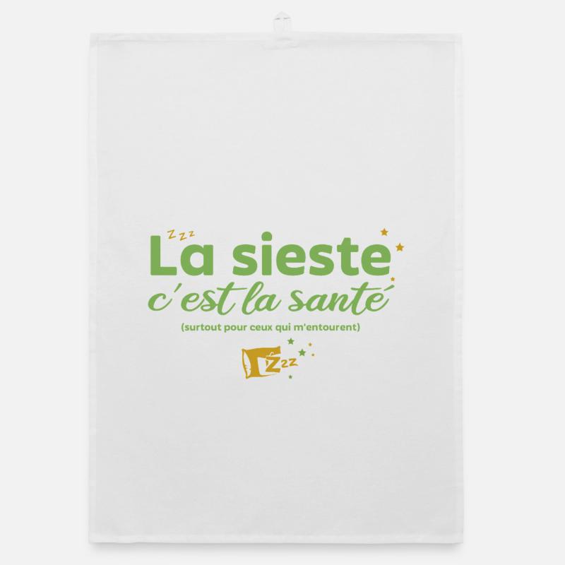 La sieste c’est la santé surtout pour ceux à coté Torchon bio