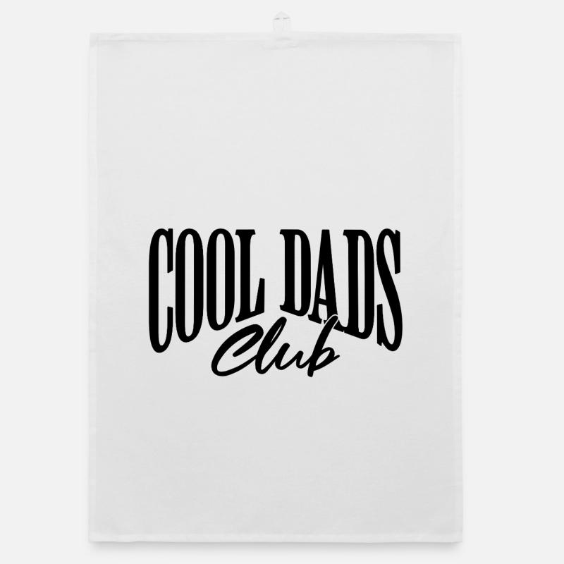 Cool dads club Organic Geschirrtuch