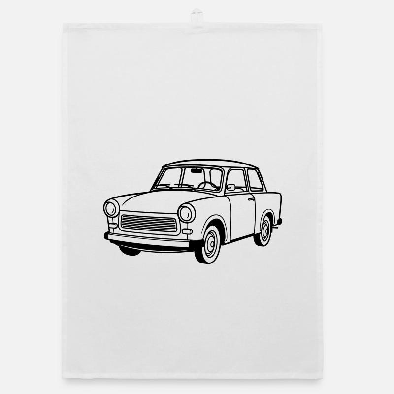 Trabi 601 Coupé Organic Geschirrtuch