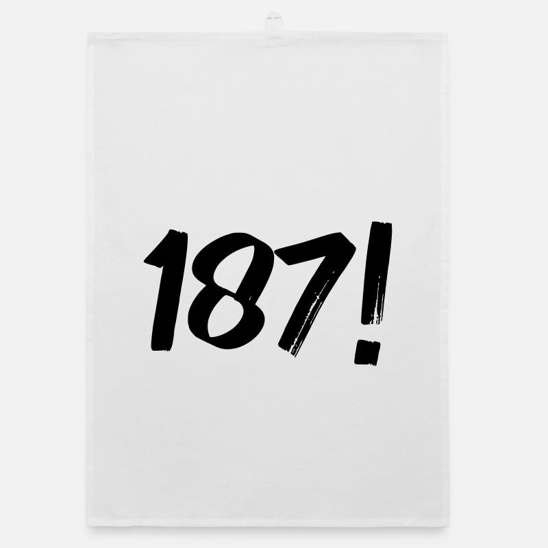 Numéros Un Huit Sept Torchon bio