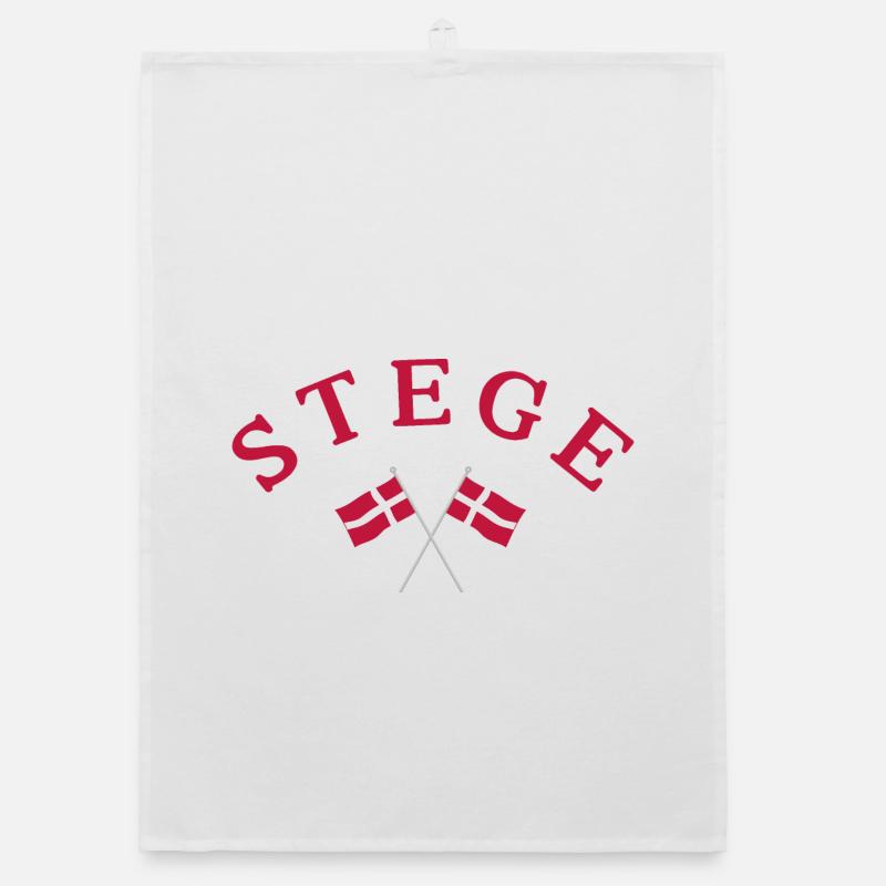 Stege Flags Danemark Torchon bio