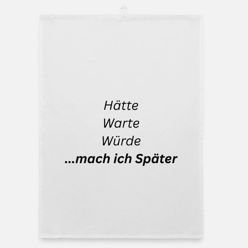 Mach_ich_spaeter Organic Geschirrtuch