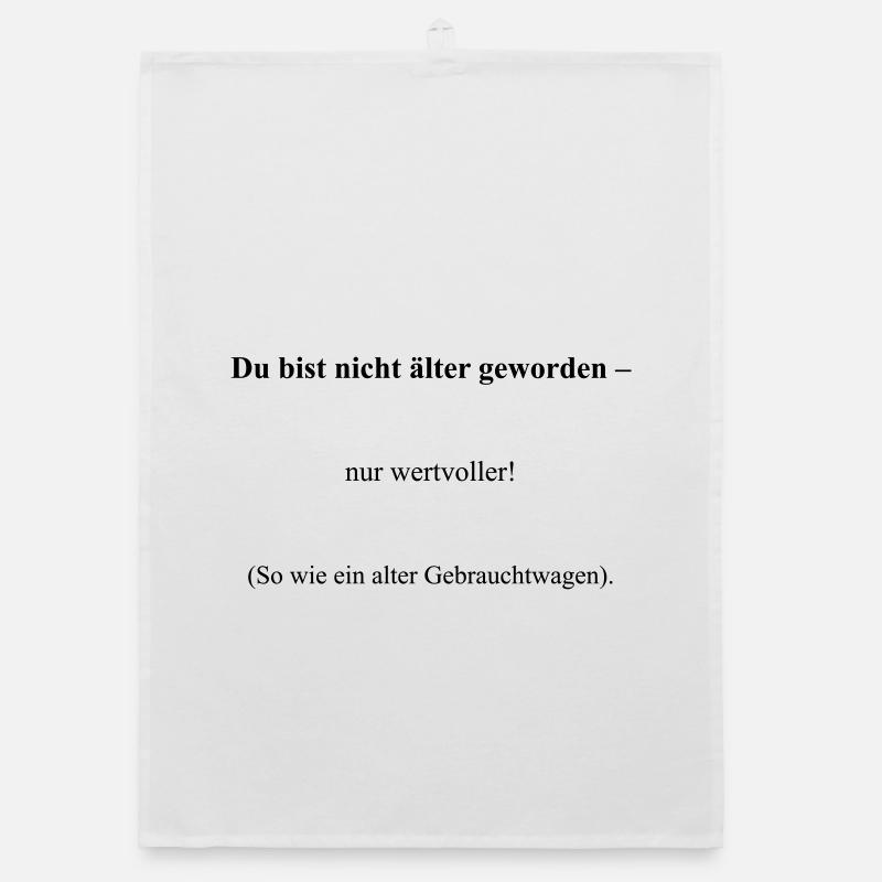 Geburtstag Organic Geschirrtuch