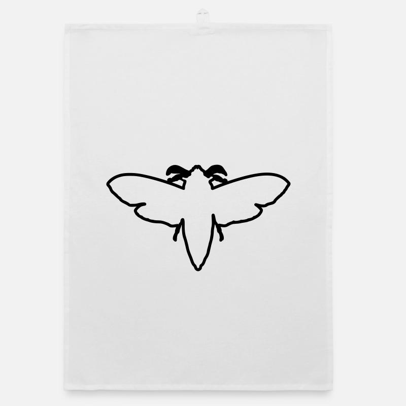 Papillon de nuit 2 Torchon bio