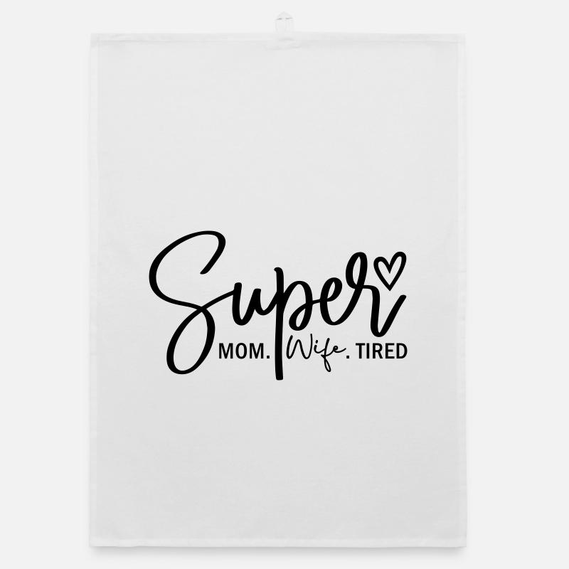 Super-Mama Organic Geschirrtuch