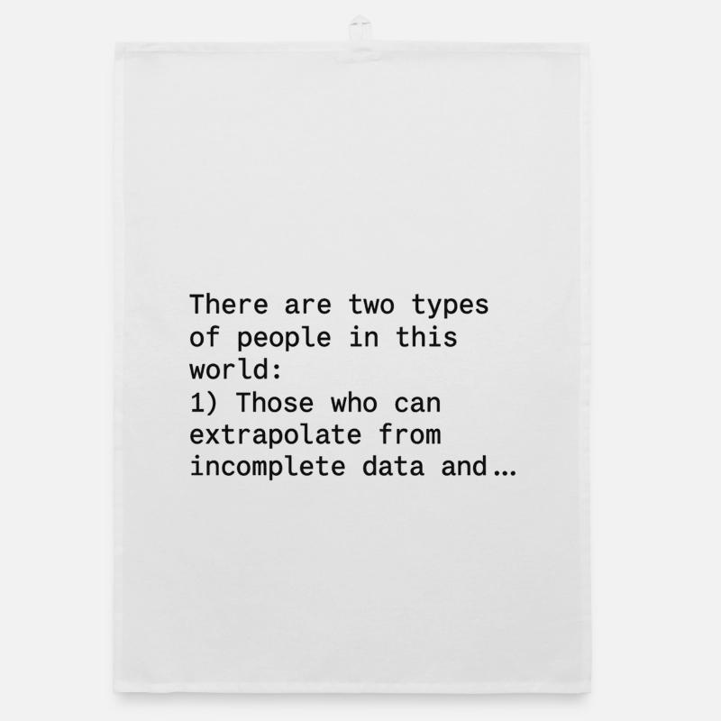 Funny Maths Jokes Organic dish towel