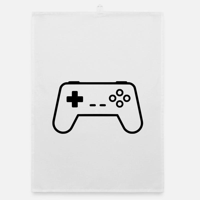 Profil de manette de manette de jeu Vector de jeu Torchon bio