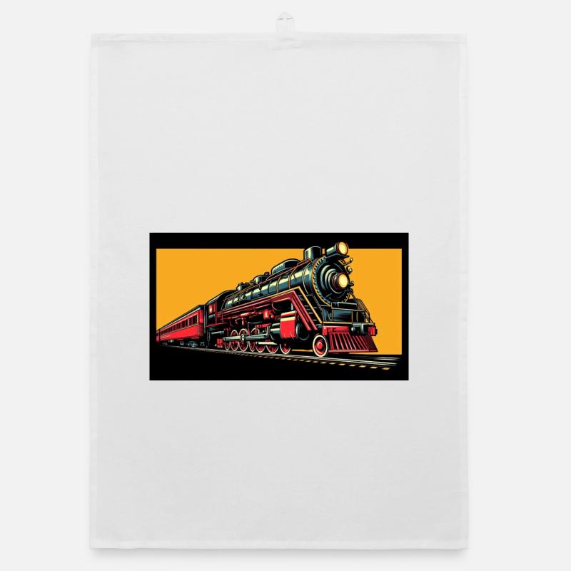Train 1 3 Organic dish towel