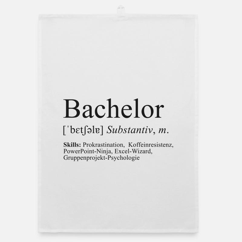 bachelor Organic dish towel