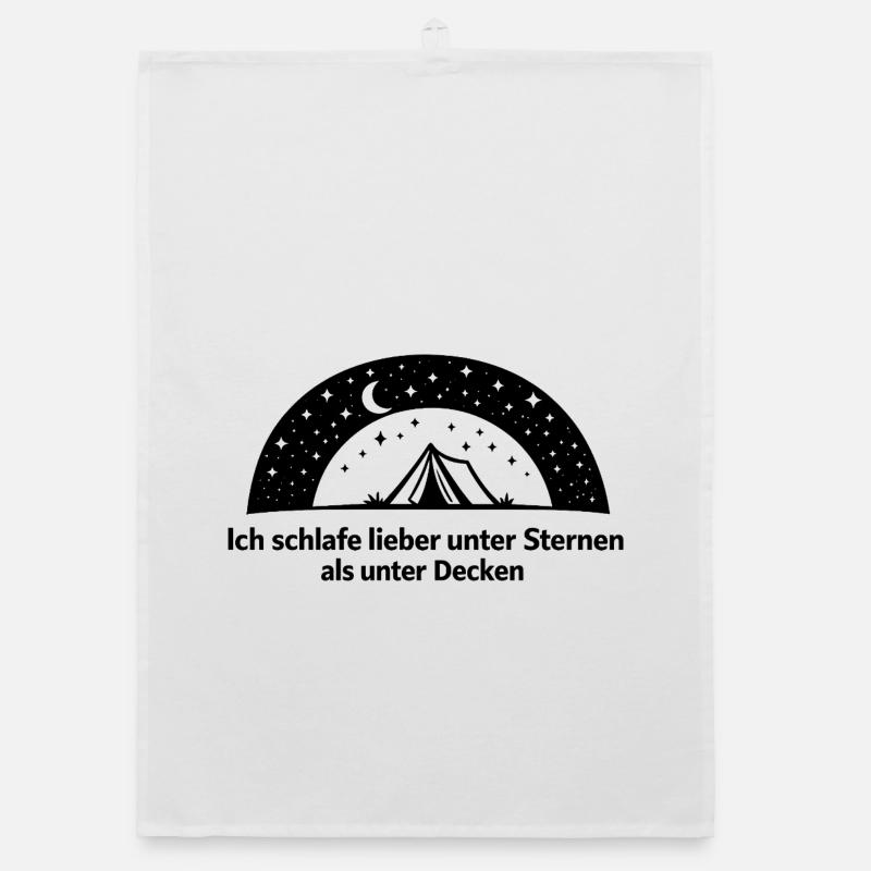 Sternenbogen Kranz Organic Geschirrtuch