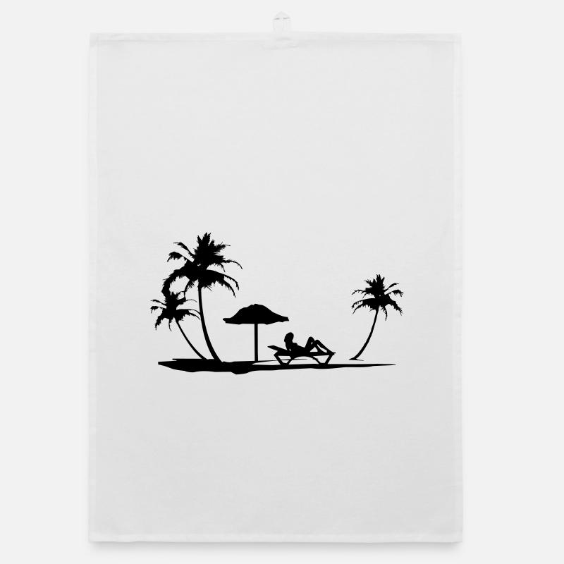 Beach Organic dish towel